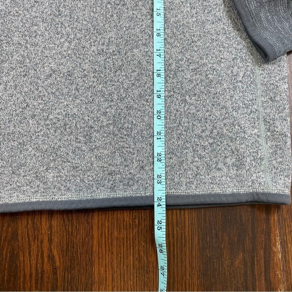 Patagonia Men’s Better Sweater Quarter Zip Pullover Fleece Gray Small - Picture 10 of 11